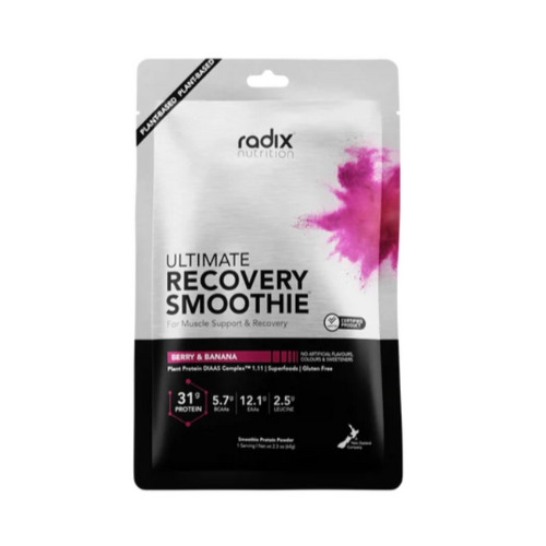 Radix Nutrition Ultimate Recovery Smoothie - Plant Protein - Berry & Banana